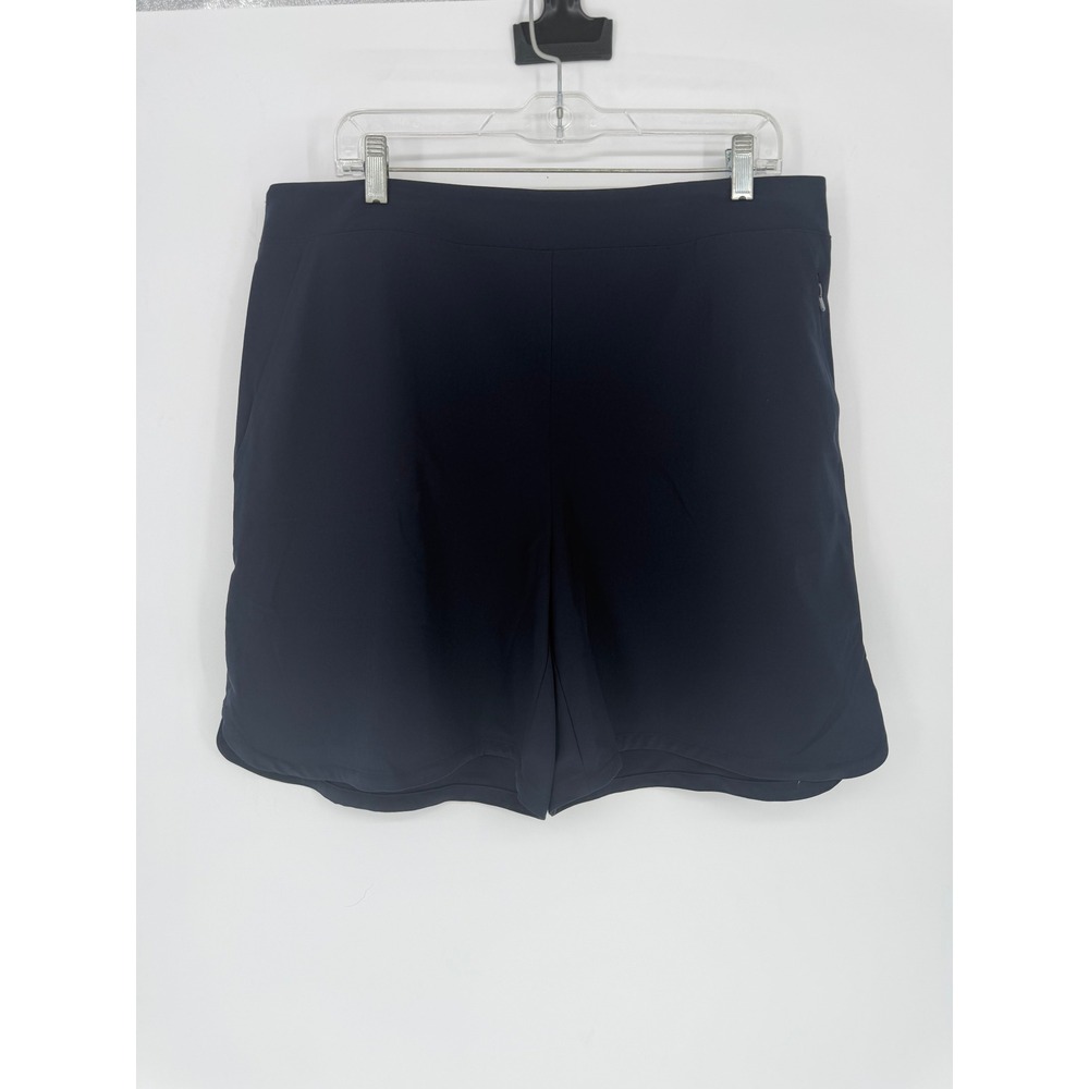 Chico's Zenergy UPF Neema Beach Shorts Navy Blue Size 2.5 US 14 570345526 NEW